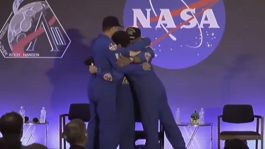 'It's a special thing to be on Planet Earth': Nasa's Artemis crew welcomed home