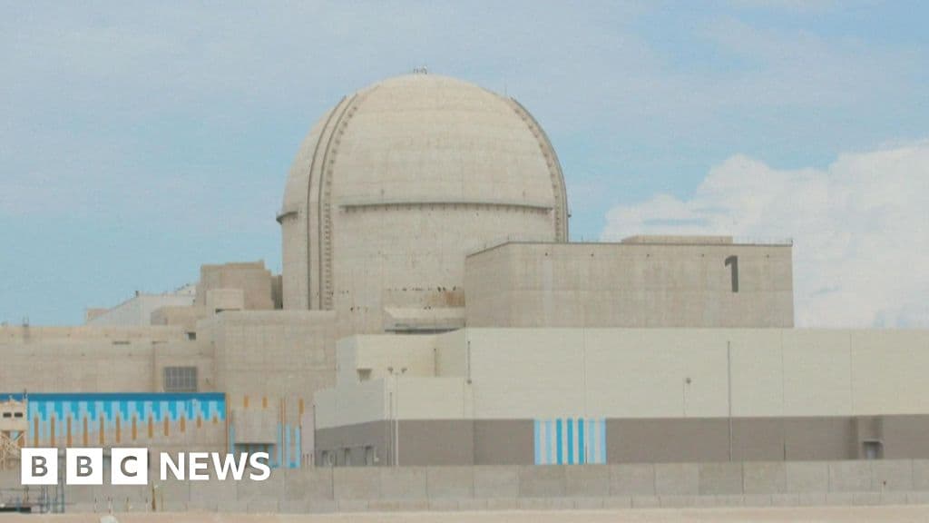 UAE reports drone strike near Abu Dhabi nuclear power plant