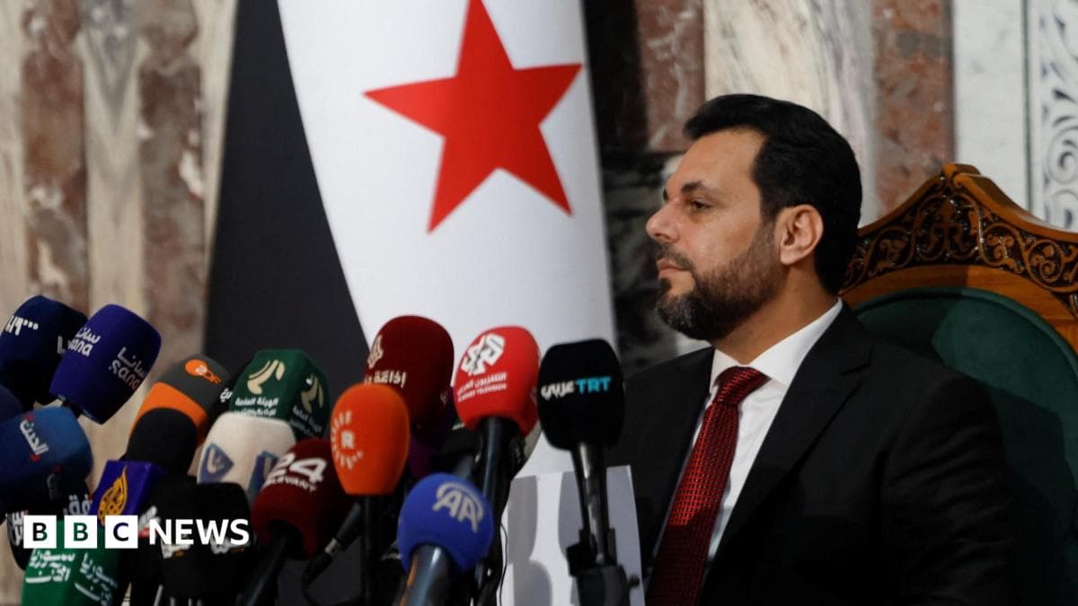 Syria's president names final 70 lawmakers to new post-Assad parliament