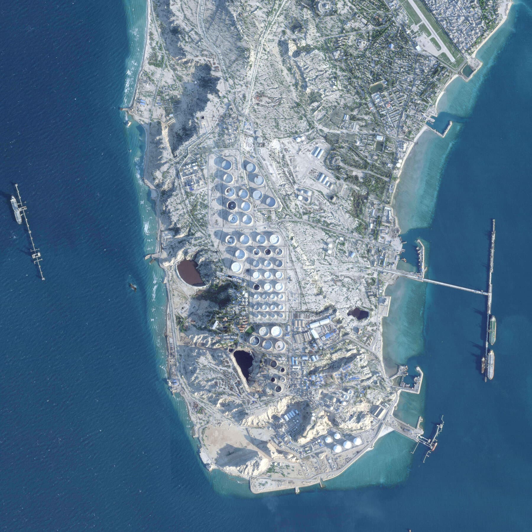 Satellite image company restricts Mideast content, citing a U.S. government request.
