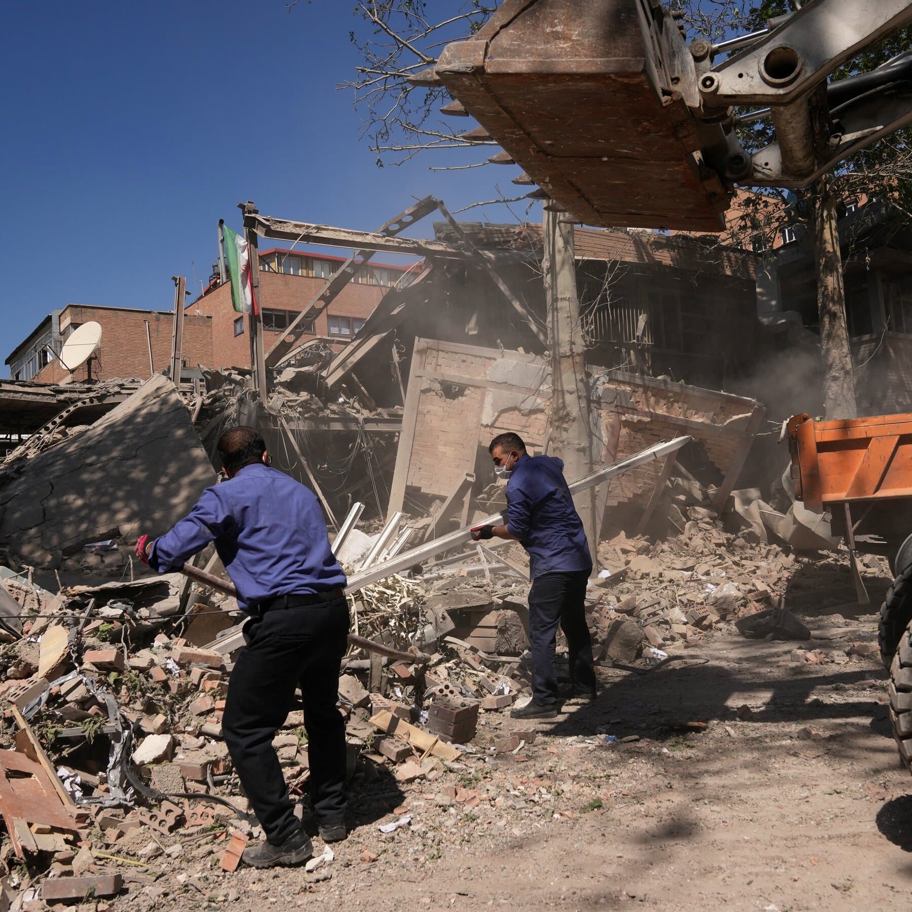 Iranians Condemn Strike on a Top University