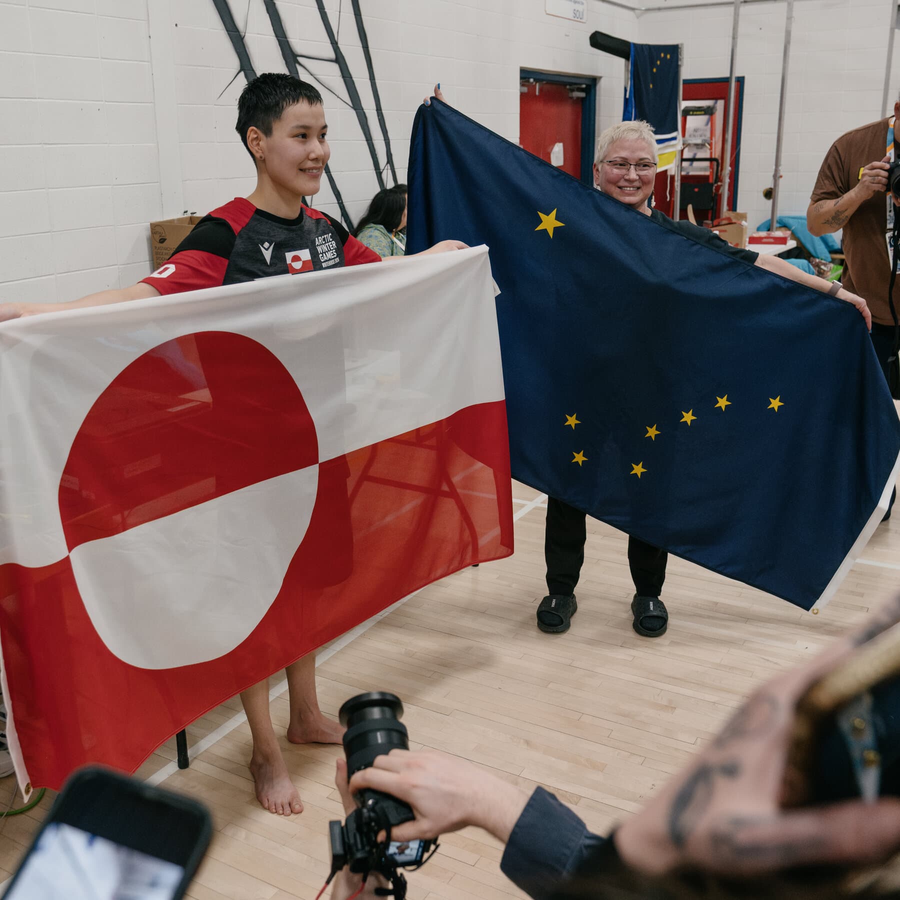 At the Arctic Games, Canada and Greenland vs. Trump Feels Like Its Own Sport