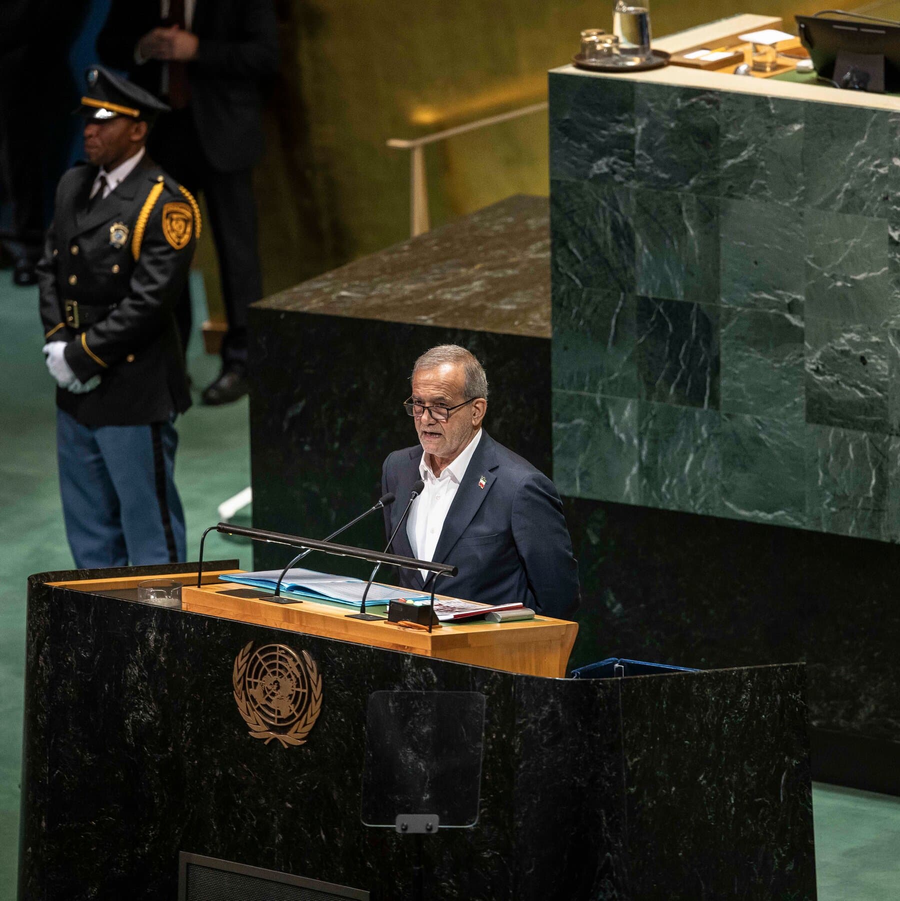 VSA gee visas vir Iran se mense by die VN