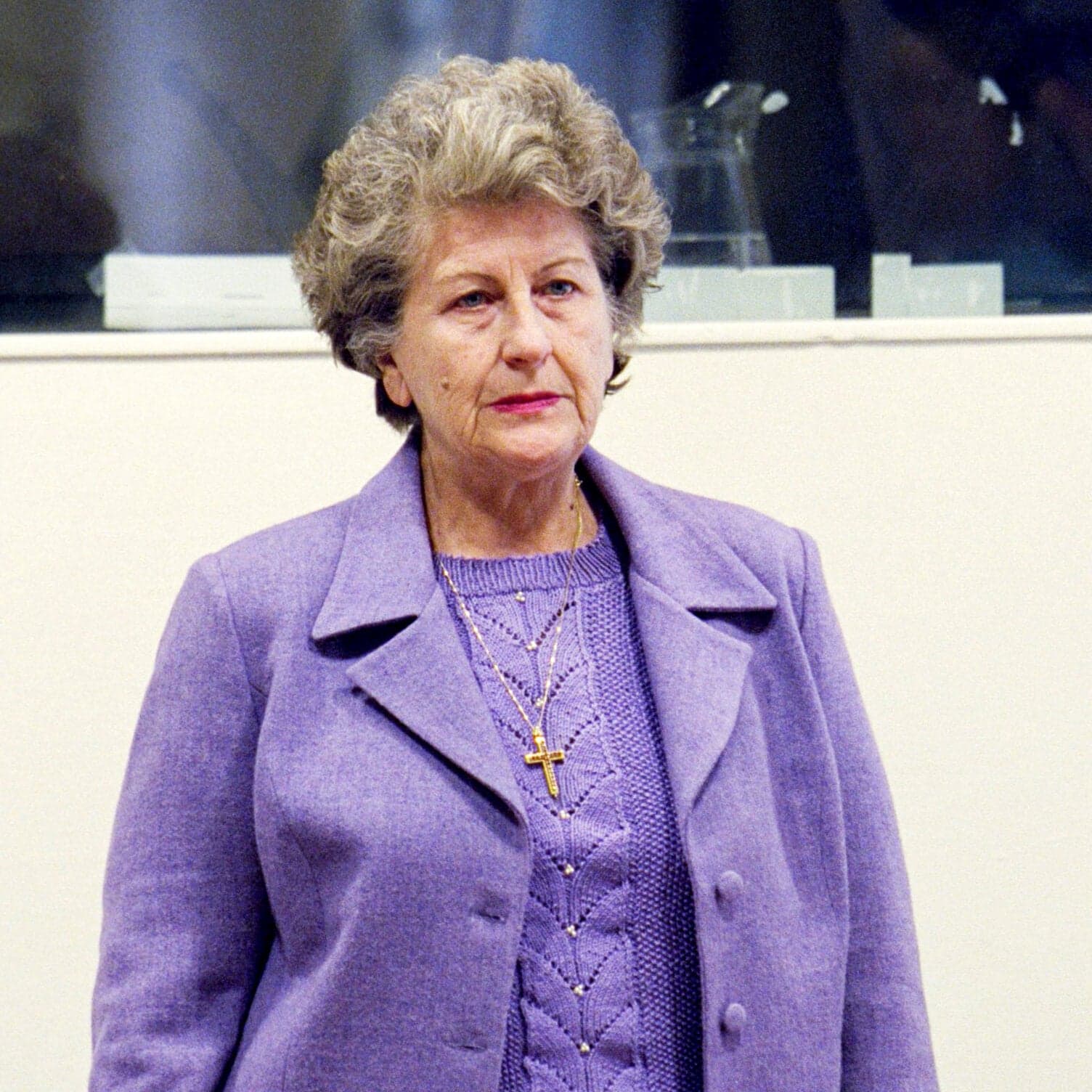 Mirė Biljana Plavšič, buvusi Bosnijos serbų lyderė